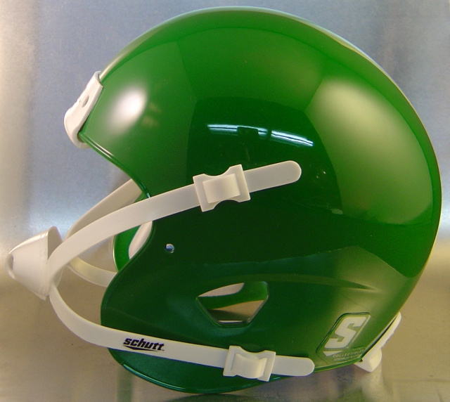 Kelly Green Schutt XP Mini Football Helmet Shell 